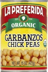 La Preferida Organic Carbanzos Chick Peas