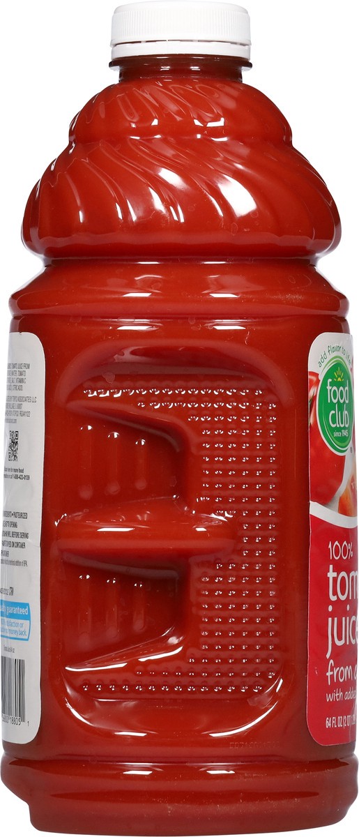 slide 12 of 14, Food Club 100% Tomato Juice 64 fl oz, 64 fl oz