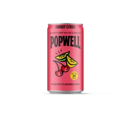 Popwell™ Cherry Citrus Prebiotic Soda Can