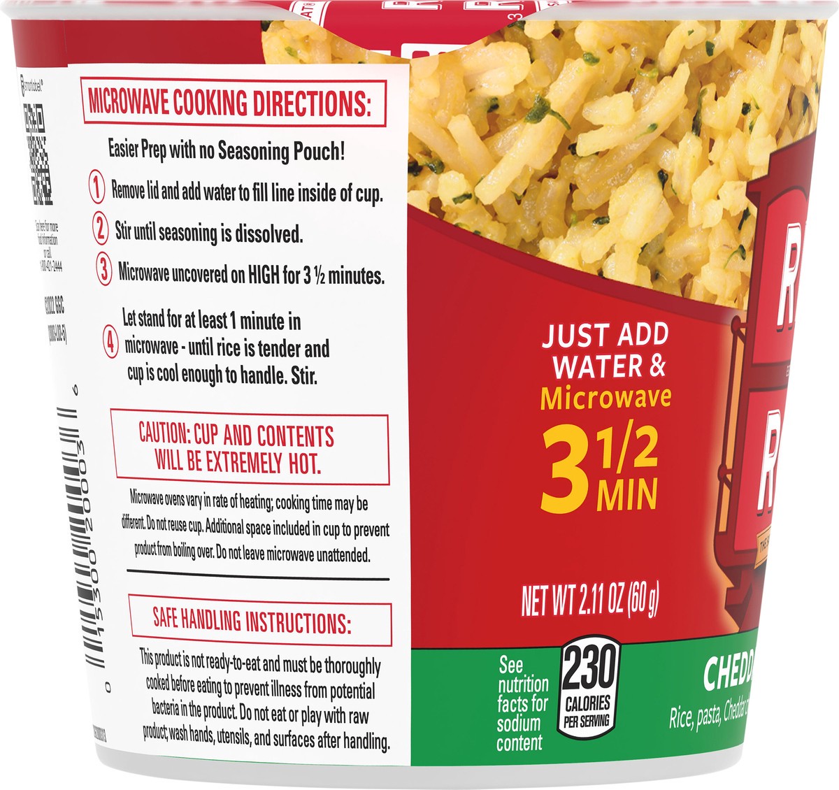 slide 4 of 9, Rice-A-Roni Rice, Cheddar Broccoli Flavor, 2.11 oz