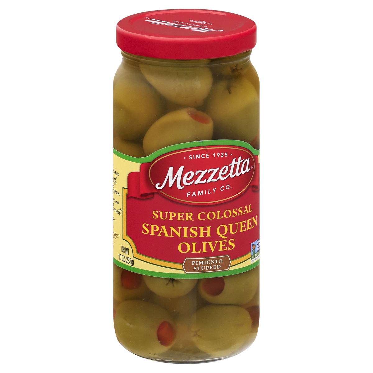 slide 2 of 11, Mezzetta Super Colossal Spanish Queen Olives, 10 oz