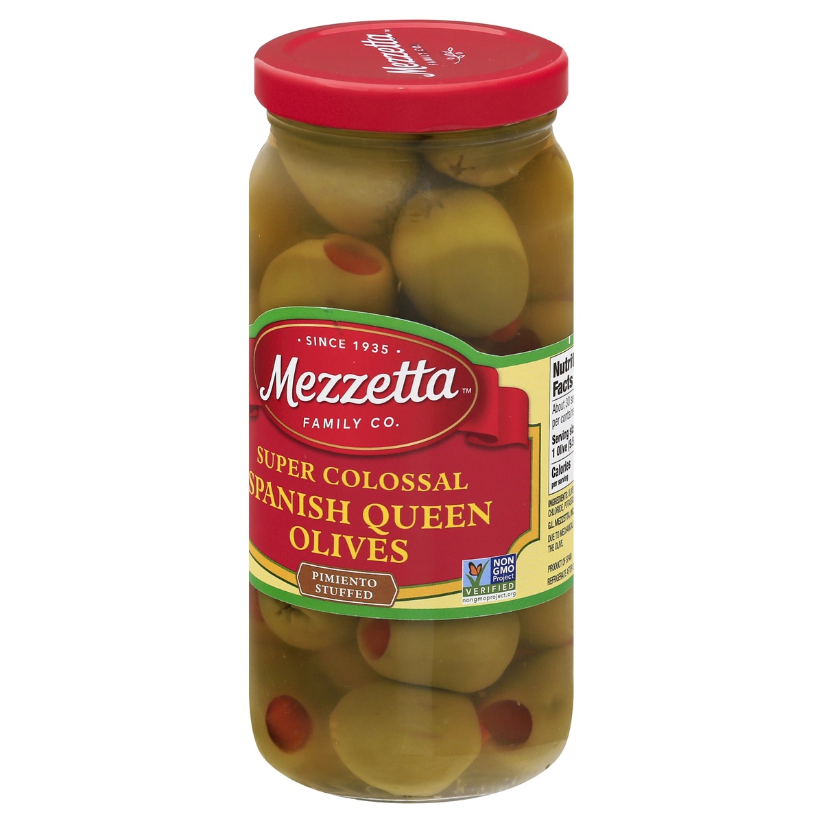 slide 3 of 11, Mezzetta Super Colossal Spanish Queen Olives, 10 oz