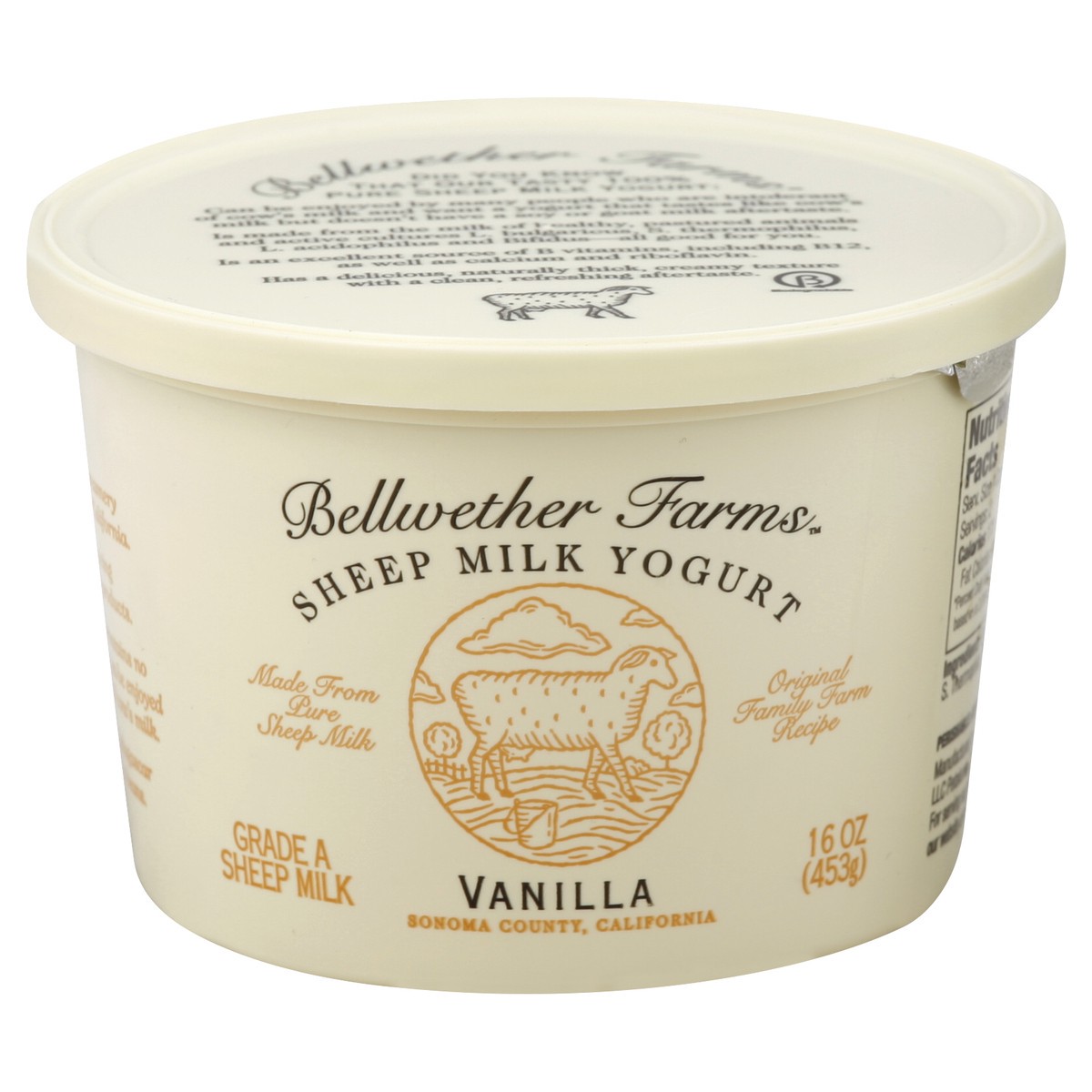 slide 3 of 3, Bellwether Farms Yogurt 16 oz, 16 oz