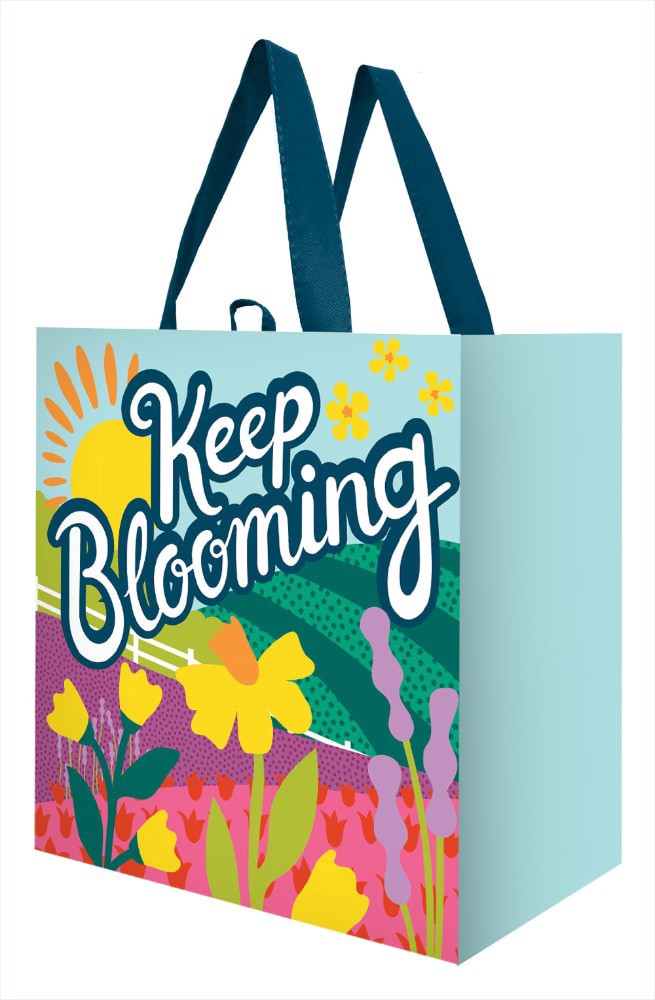 slide 1 of 1, Earthwise Spring Keep Blooming Reusable Tote Bag, 1 ct