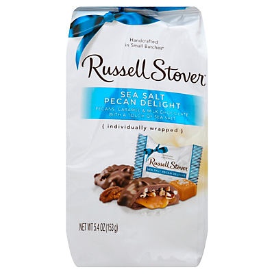slide 1 of 1, Russell Stover Sea Salt Milk Chocolate Favorites, 5.4 oz