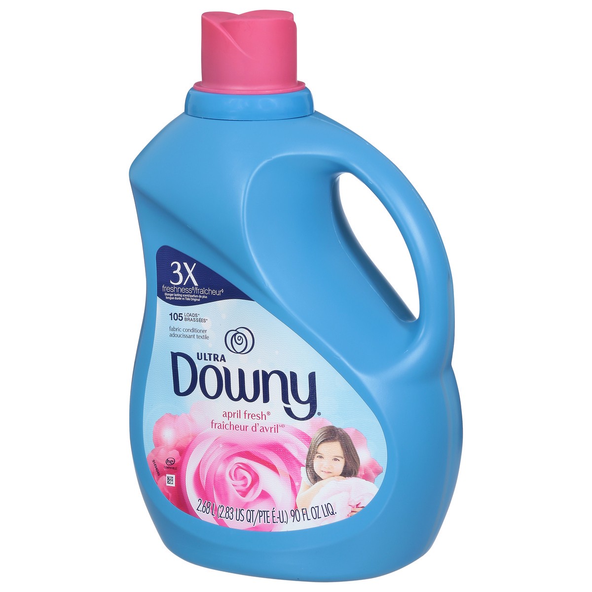 slide 12 of 13, Downy Ultra April Fresh Fabric Conditioner 90 fl oz, 90 fl oz