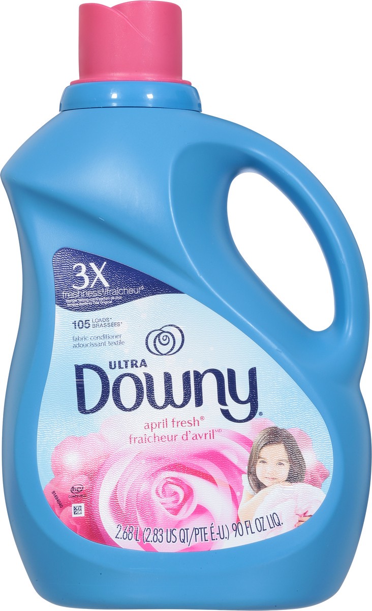 slide 7 of 13, Downy Ultra April Fresh Fabric Conditioner 90 fl oz, 90 fl oz