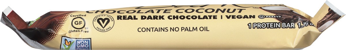 slide 6 of 9, NuGo Dark Chocolate Coconut Protein Bar, 1.76 oz