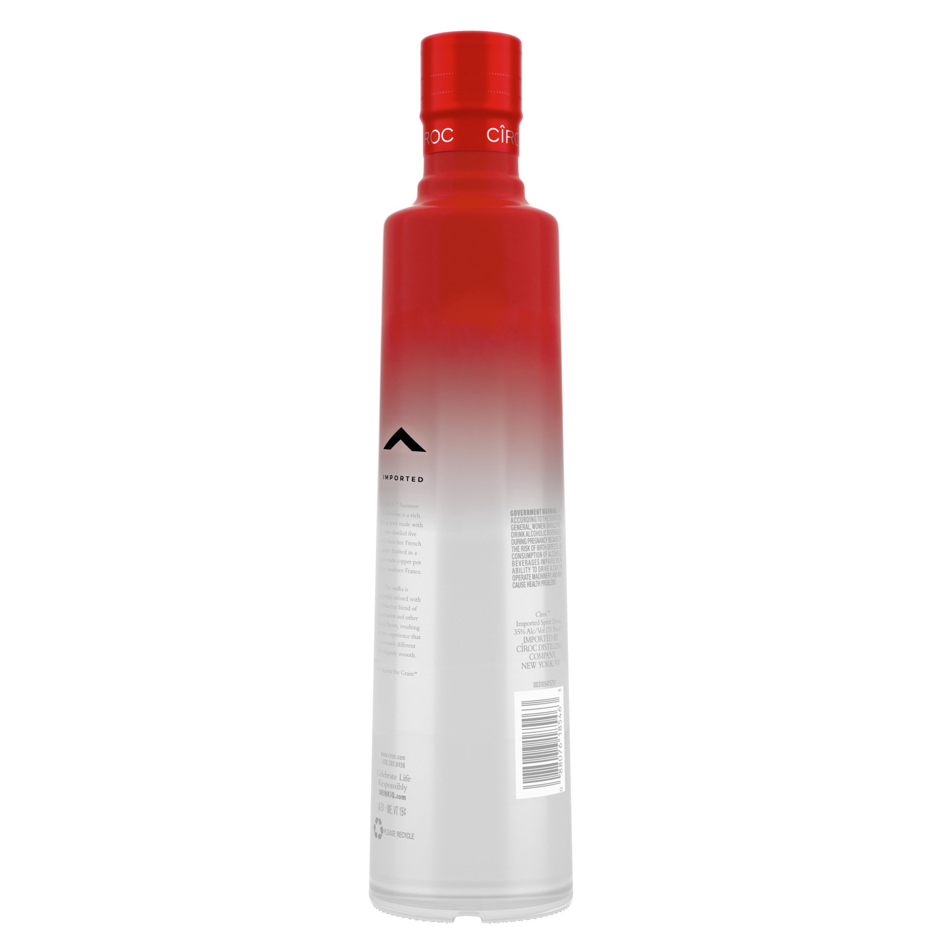 slide 4 of 4, CIROC Limited Edition Summer Watermelon (Made with Vodka Infused with Natural Flavors), 375 mL, 375 ml