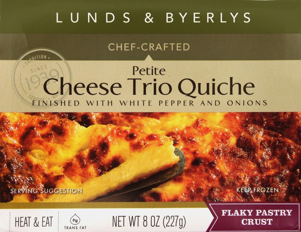 slide 3 of 4, Lunds & Byerlys Quiche 8 oz, 8 oz