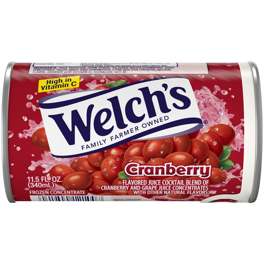 slide 1 of 5, Welch's Cranberry Juice Cocktail, 11.5 fl oz