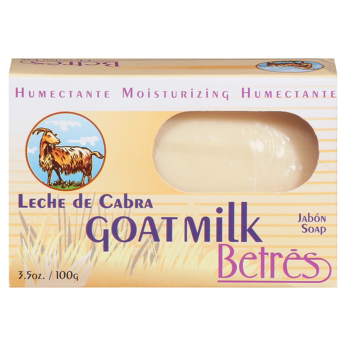 slide 10 of 10, Betres Goat Milk Soap 3.5 oz, 3.5 oz