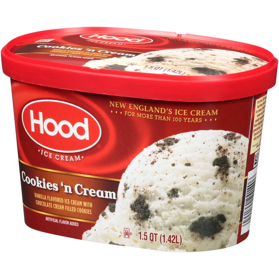 Hood Cookies 'N Cream Ice Cream 48 fl oz | Shipt