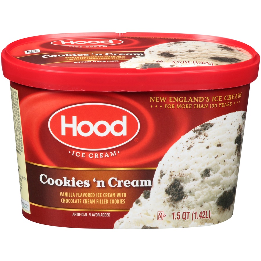 Hood Cookies 'N Cream Ice Cream 48 fl oz | Shipt