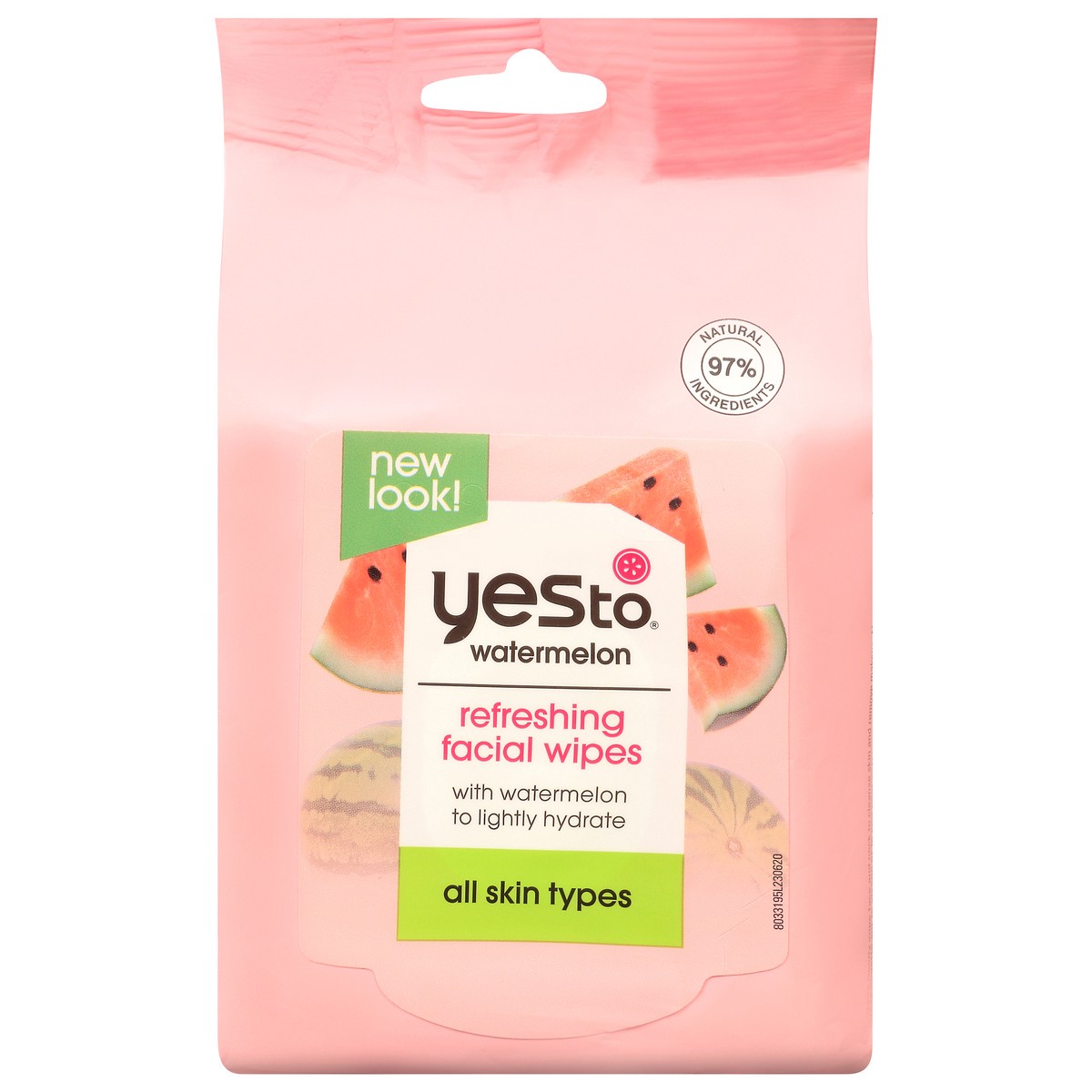 slide 1 of 12, Yes to Watermelon Super Fresh Facial Wipes, 40 ct