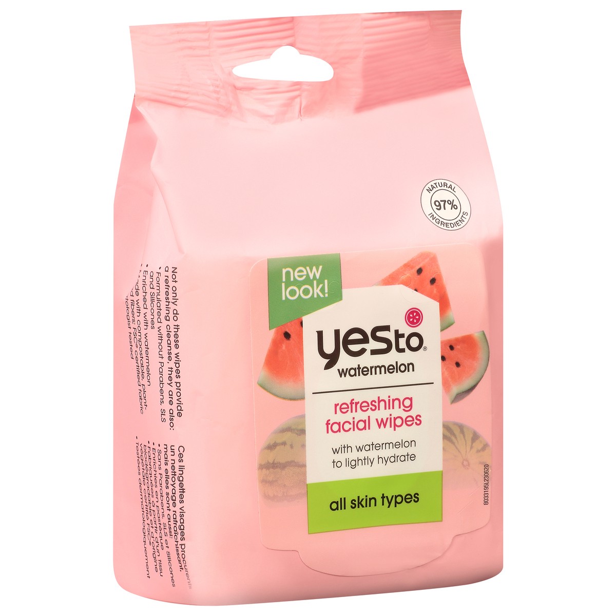 slide 6 of 12, Yes to Watermelon Super Fresh Facial Wipes, 40 ct