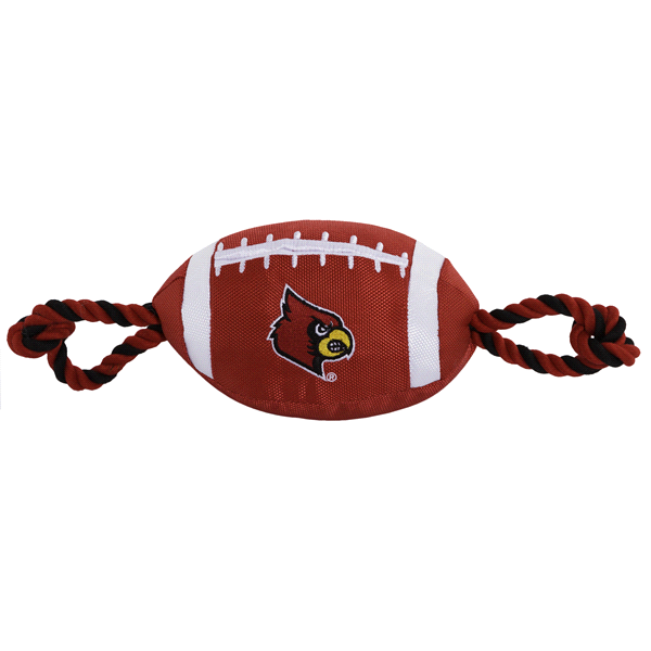 NCAA Louisville Cardinals Football Field Dog Toy