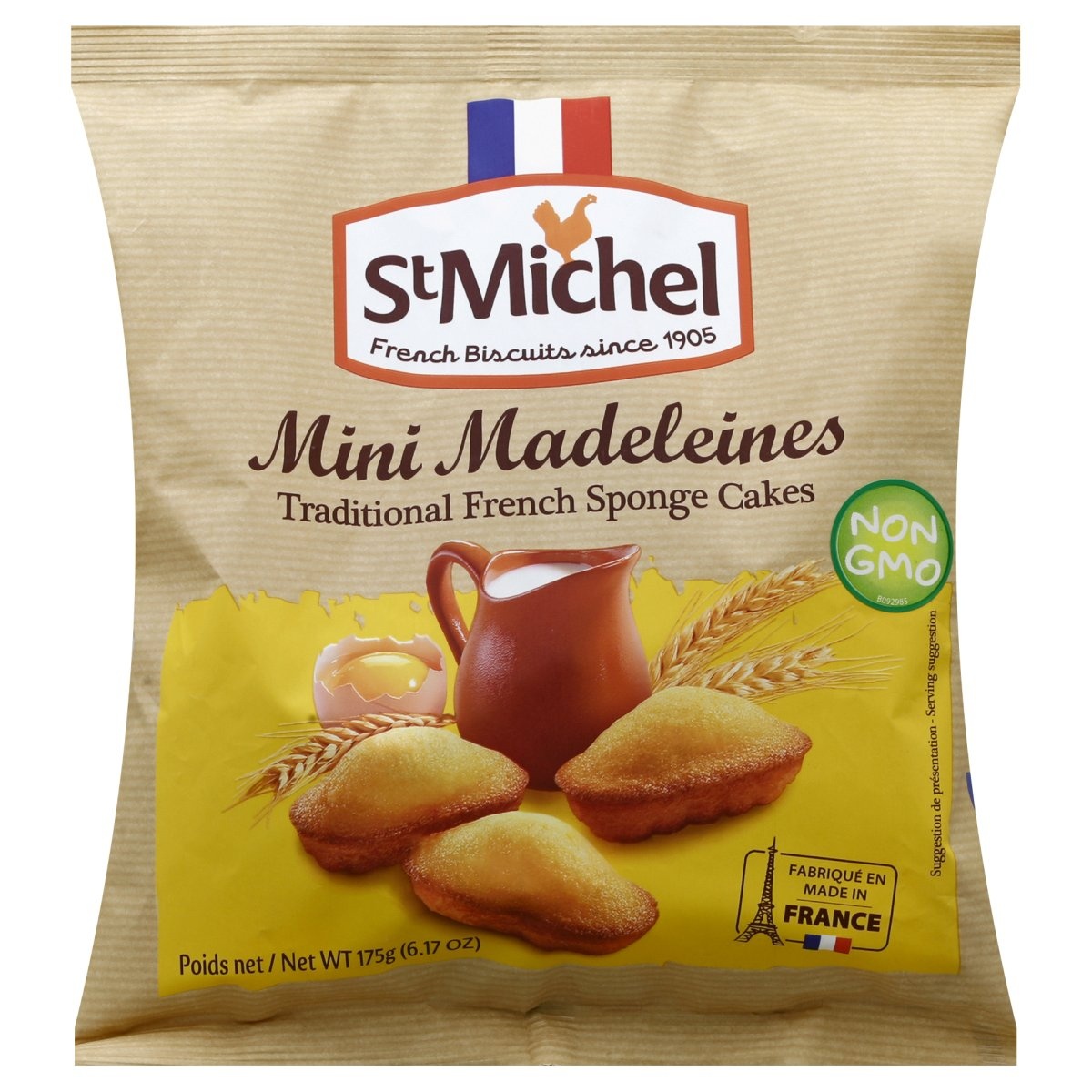 slide 1 of 5, St Michel Madeleines 6.17 oz, 6.17 oz