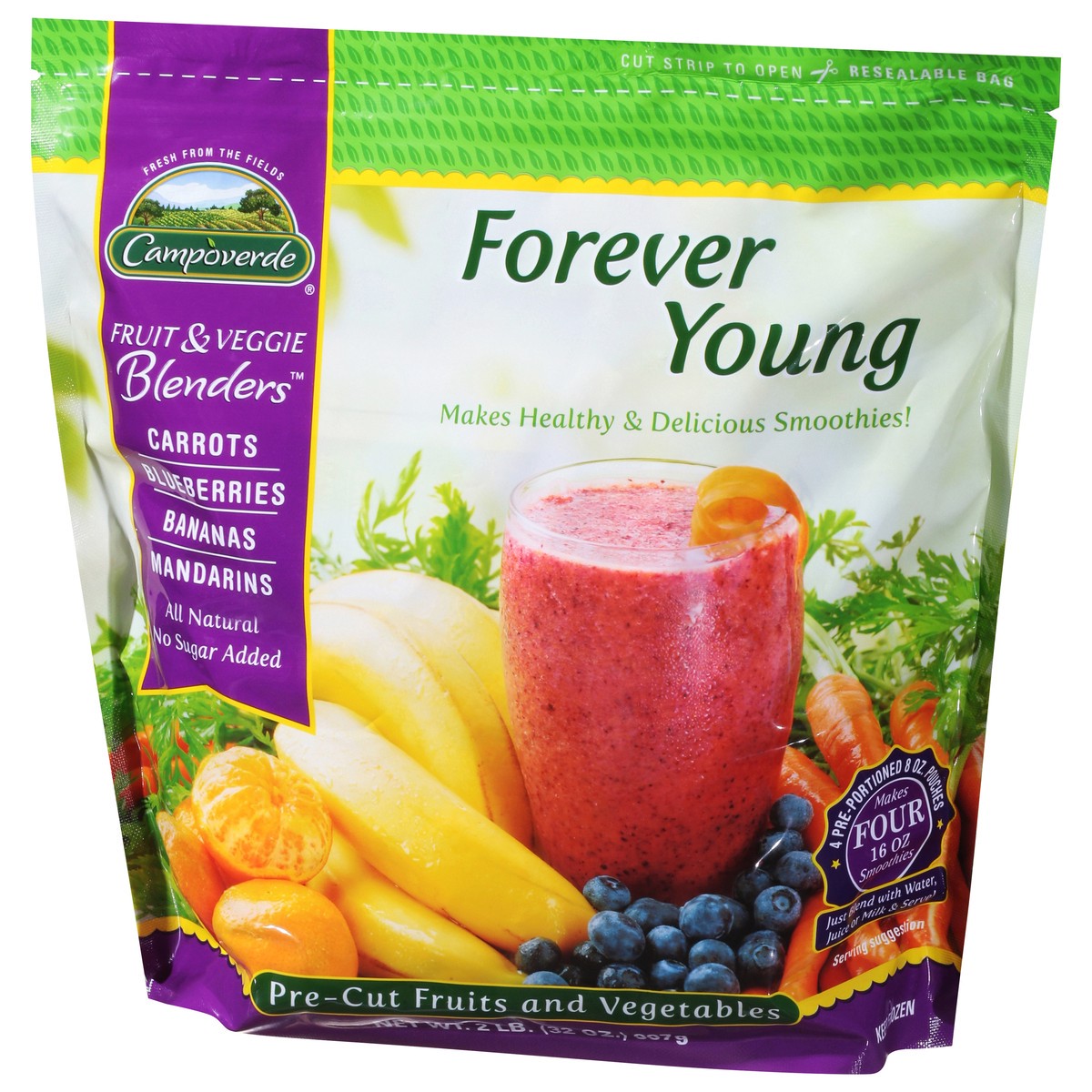 slide 6 of 9, Campoverde Pre-Cut Fruits and Vegetables 32 oz, 32 oz