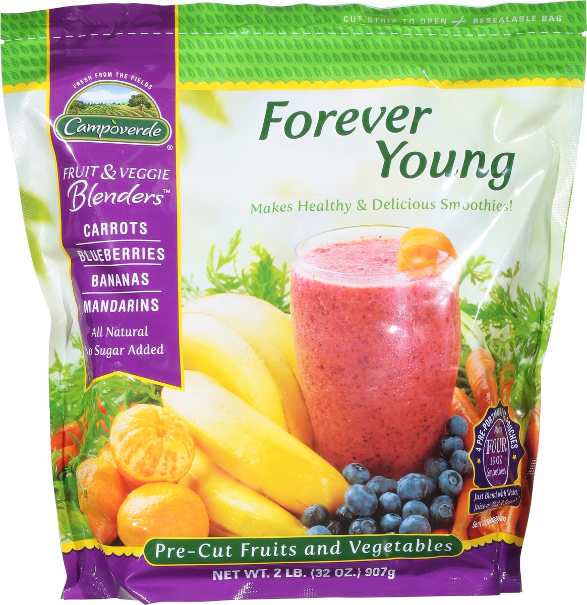 slide 7 of 9, Campoverde Pre-Cut Fruits and Vegetables 32 oz, 32 oz