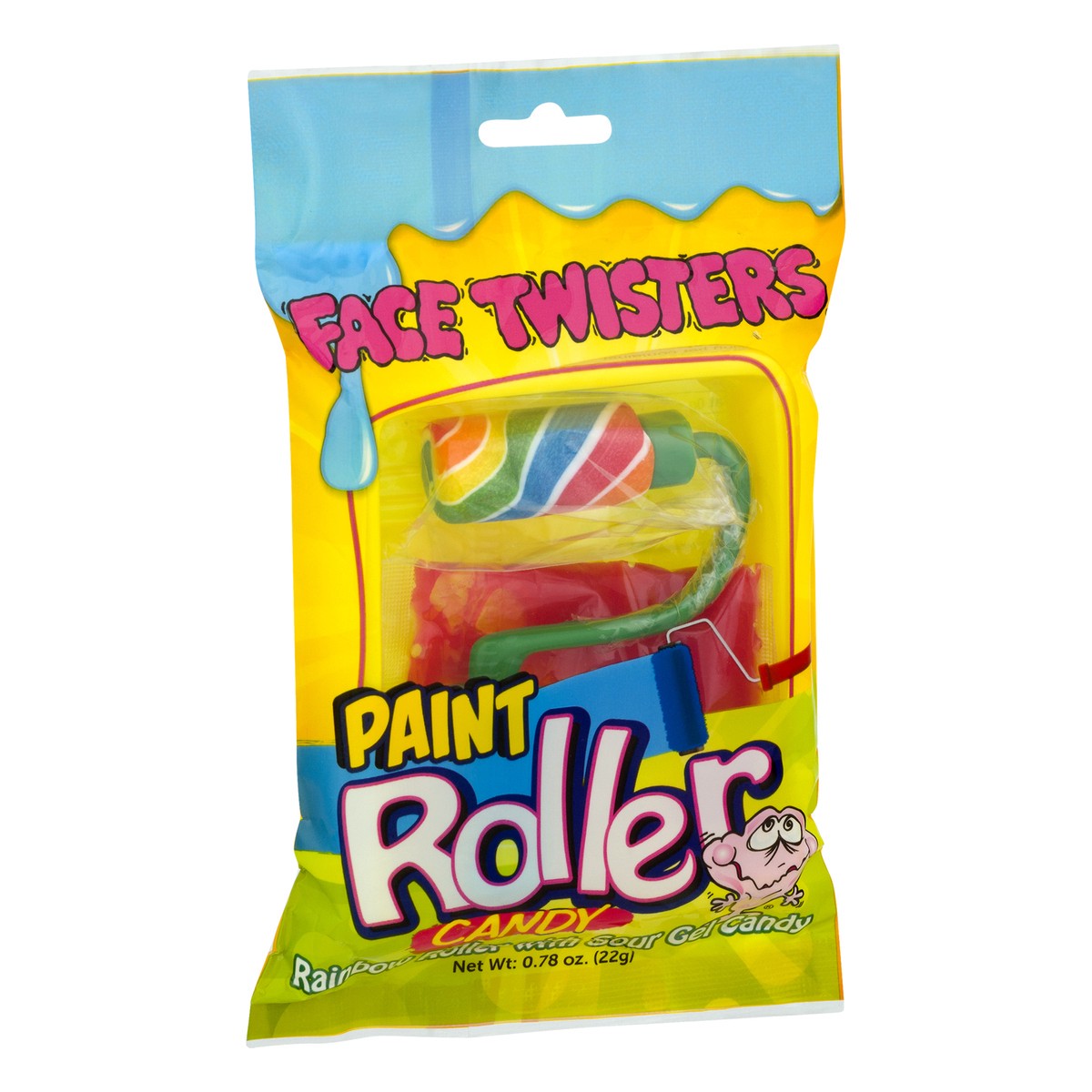 slide 7 of 10, Face Twisters Schuster Sour Paint Rollr Cndy, 0.78 oz
