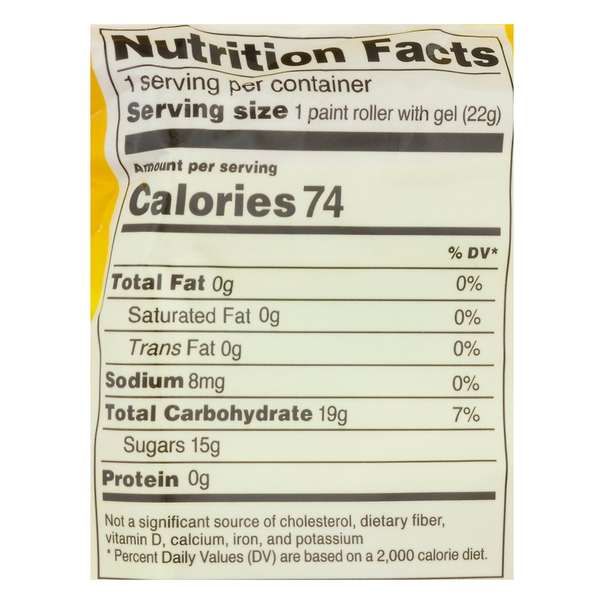 slide 3 of 10, Face Twisters Schuster Sour Paint Rollr Cndy, 0.78 oz