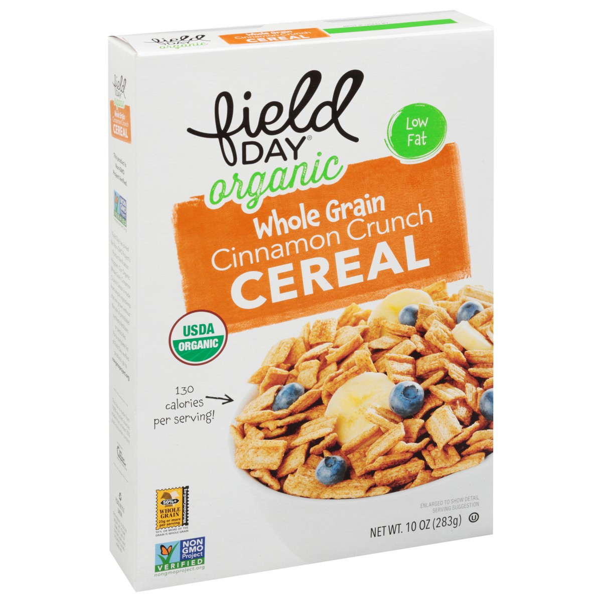 slide 2 of 14, Field Day Organic Whole Grain Cinnamon Crunch Cereal 10 oz, 10 oz