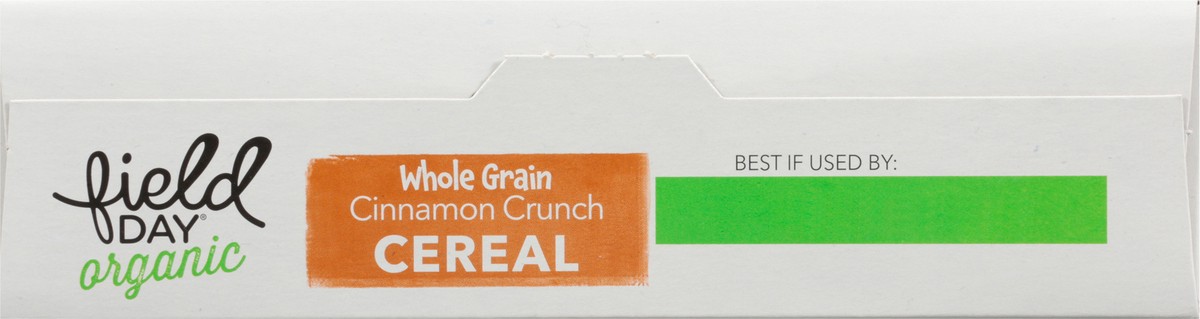 slide 4 of 14, Field Day Organic Whole Grain Cinnamon Crunch Cereal 10 oz, 10 oz