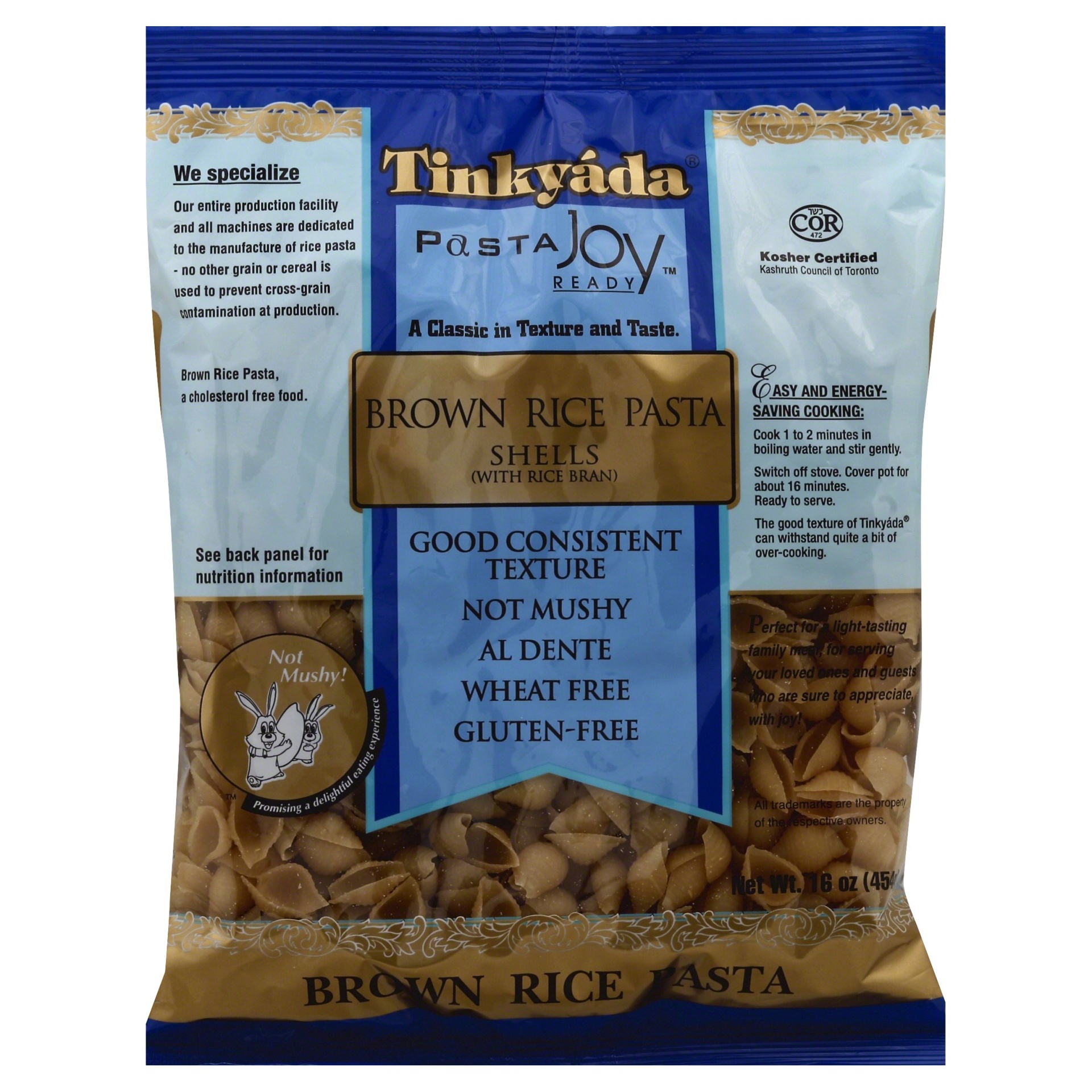 slide 1 of 5, Tinkyada Brown Rice Pasta 16 oz, 16 oz