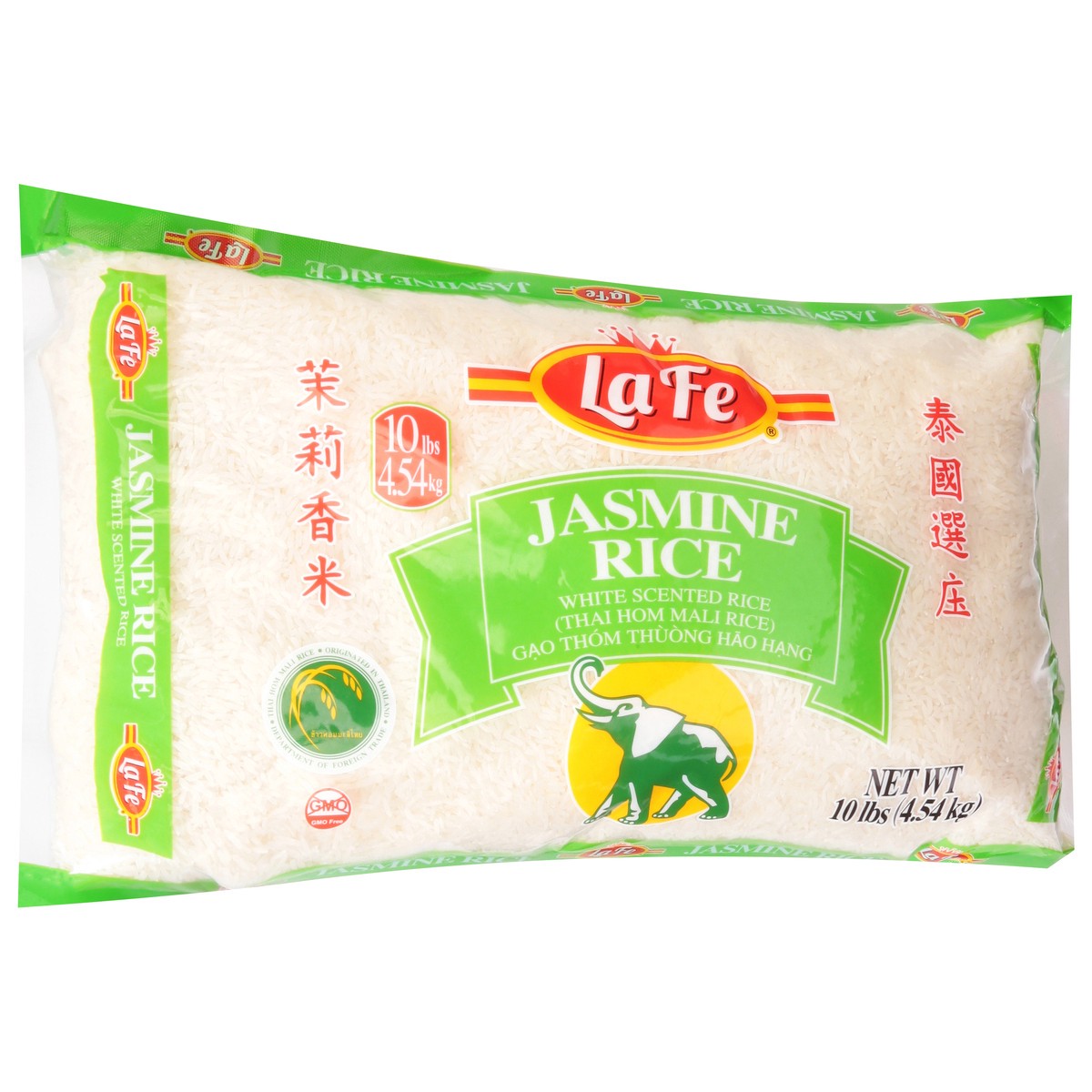 slide 13 of 14, La Fe Jasmine Rice - 10 lb, 10 lb