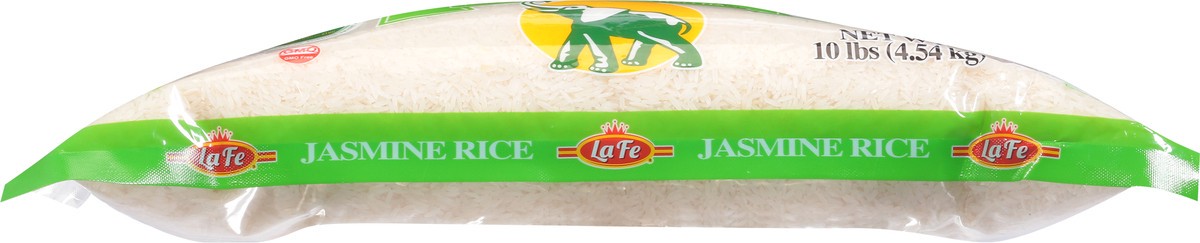 slide 10 of 14, La Fe Jasmine Rice - 10 lb, 10 lb