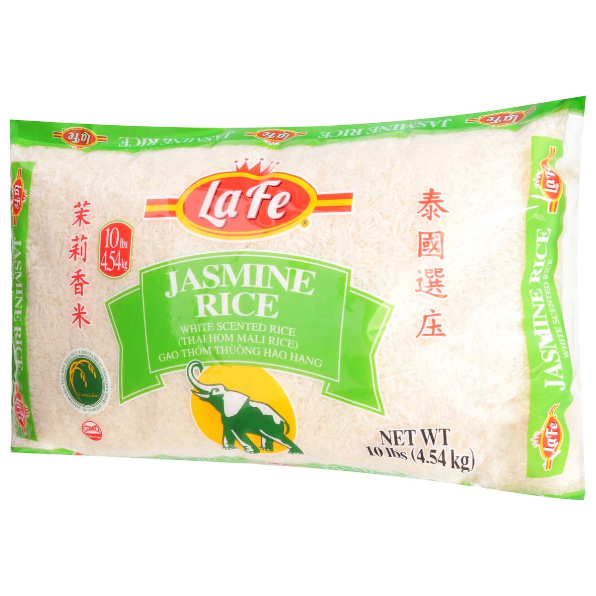 slide 6 of 14, La Fe Jasmine Rice - 10 lb, 10 lb