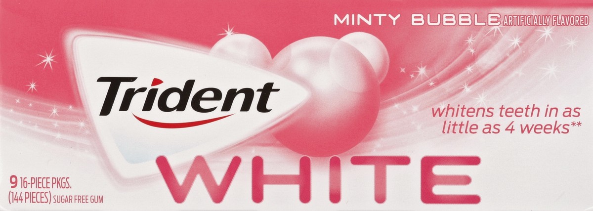 slide 4 of 5, Trident Gum 9 ea, 9 ct