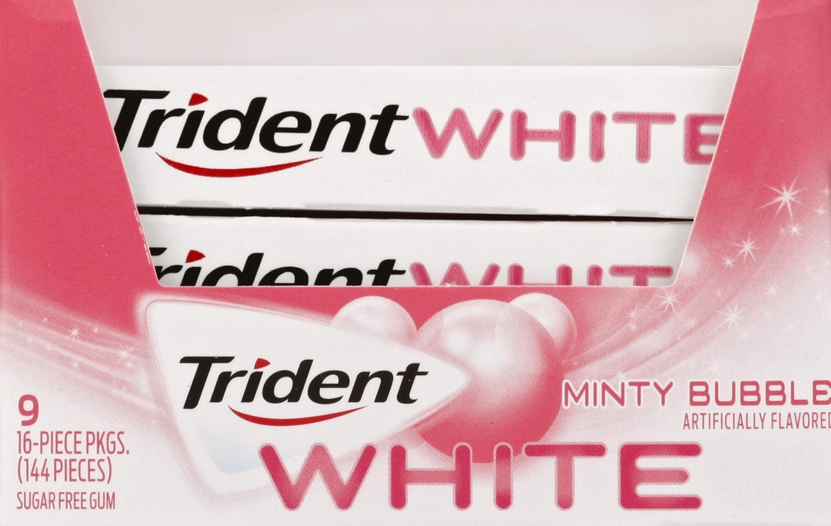 slide 1 of 5, Trident Gum 9 ea, 9 ct