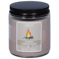 Candle-Lite Evening Fireside Glow Candle, 1 ea
