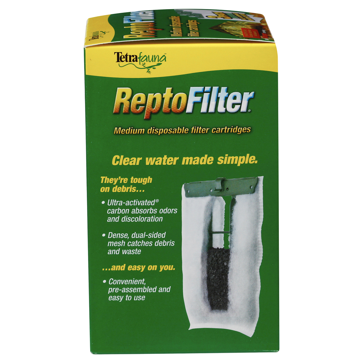 slide 6 of 8, Tetra Fauna ReptoFilter Filter Cartridges, Medium, 3 ct