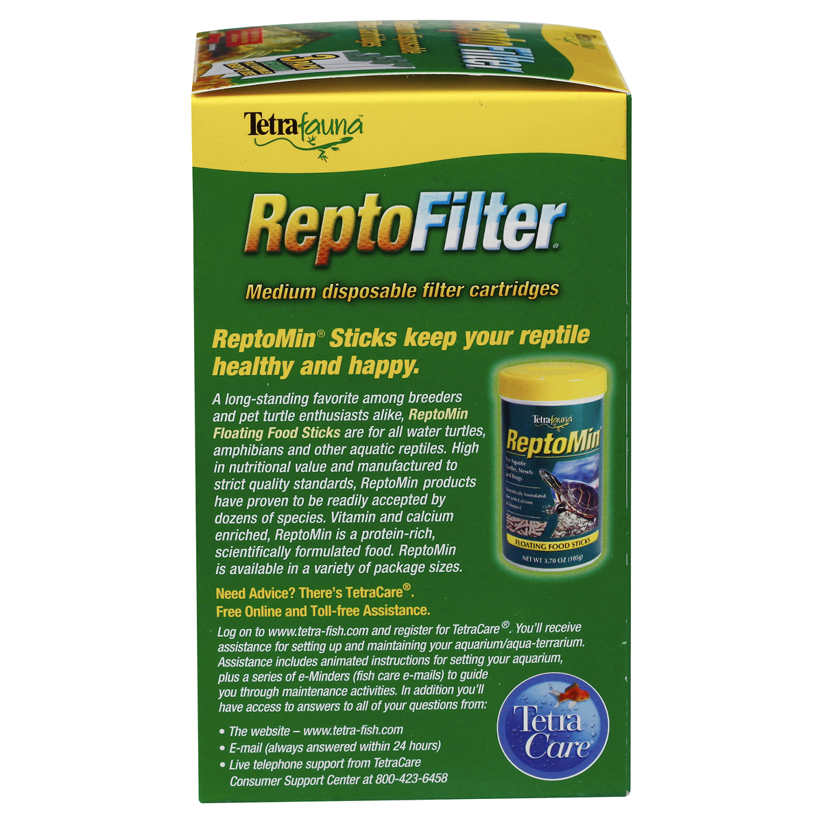 slide 8 of 8, Tetra Fauna ReptoFilter Filter Cartridges, Medium, 3 ct