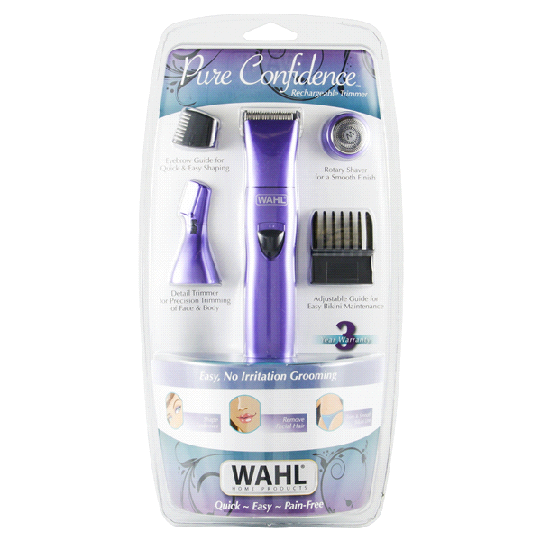 slide 1 of 2, Wahl Pure Confidence Rechargeable Women's Personal Trimmer & Grooming Kit - 9685-100, 1 ct