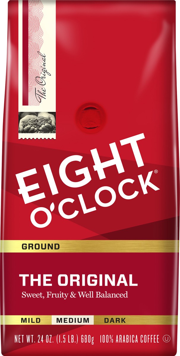 slide 2 of 4, Eight O'Clock Coffee The Original Ground Coffee - 24 oz, 24 oz