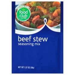 Food Club Beef Stew Seasoning Mix 1.37 oz