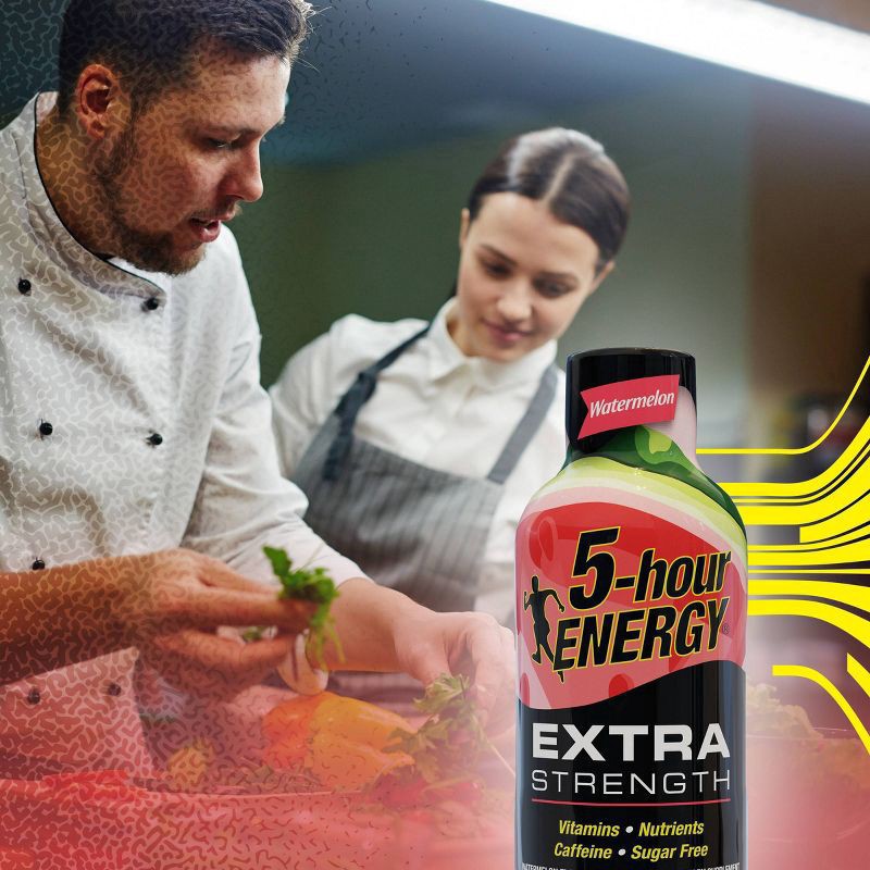 slide 3 of 3, 5-hour ENERGY Extra Strength Shot Dietary Supplement - Watermelon- 10 ct, watermelon, 1.93 fl oz, 10 ct