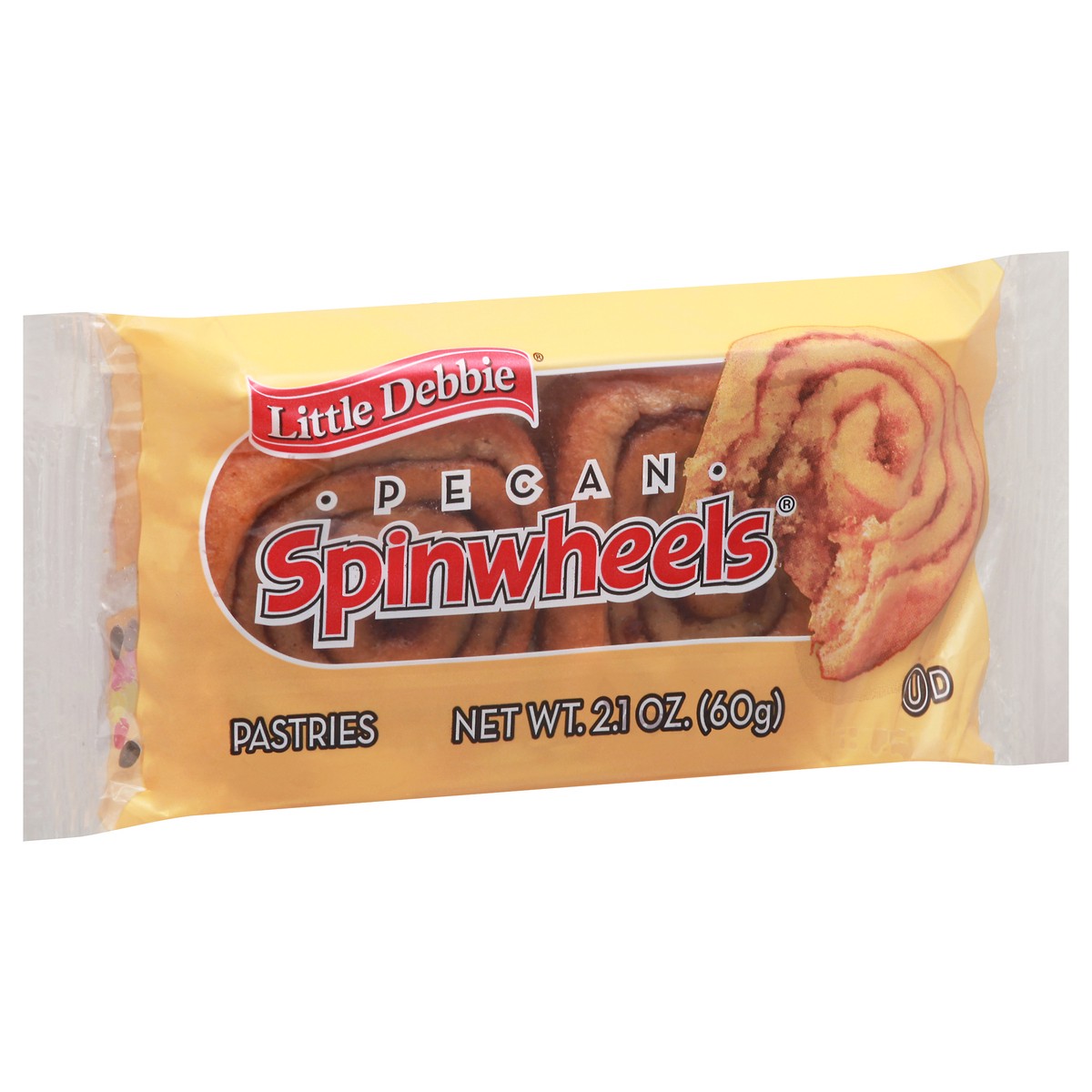 slide 5 of 9, Little Debbie Snack Cakes, Little Debbie Snack Pecan SPINWHEELS  sweet rolls, 2.1 oz