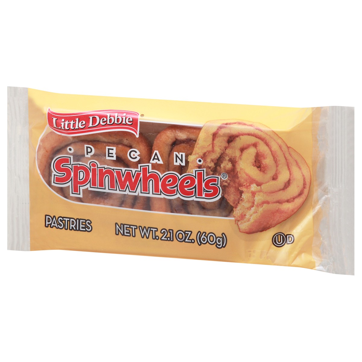 slide 9 of 9, Little Debbie Snack Cakes, Little Debbie Snack Pecan SPINWHEELS  sweet rolls, 2.1 oz