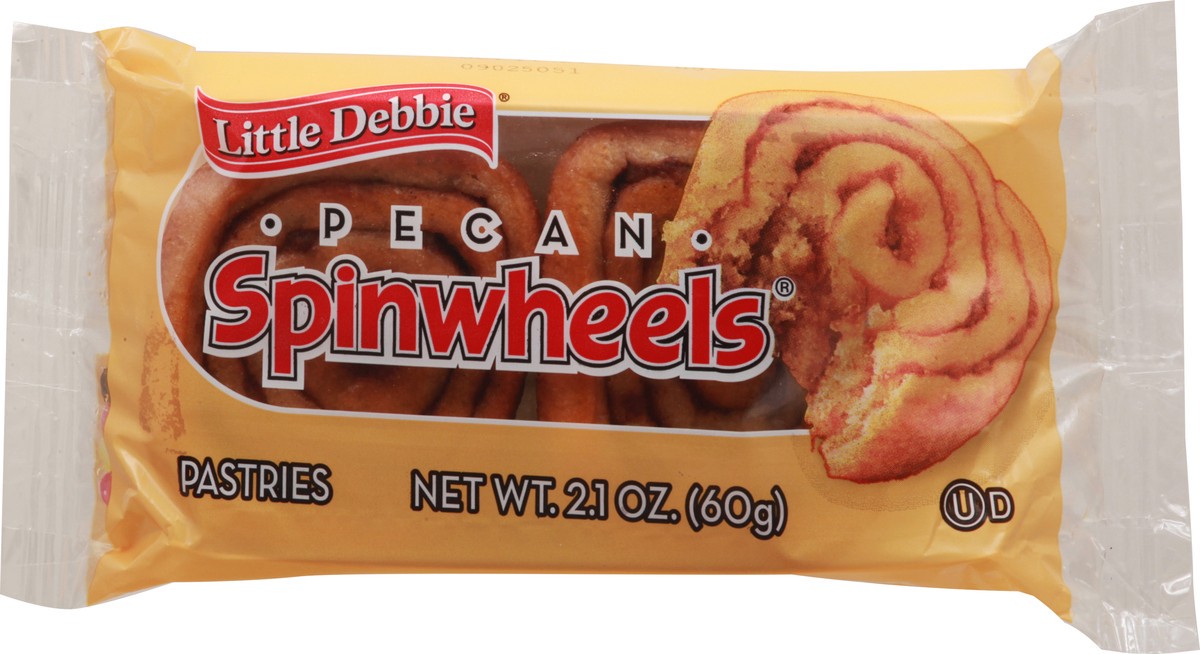 slide 8 of 9, Little Debbie Snack Cakes, Little Debbie Snack Pecan SPINWHEELS  sweet rolls, 2.1 oz