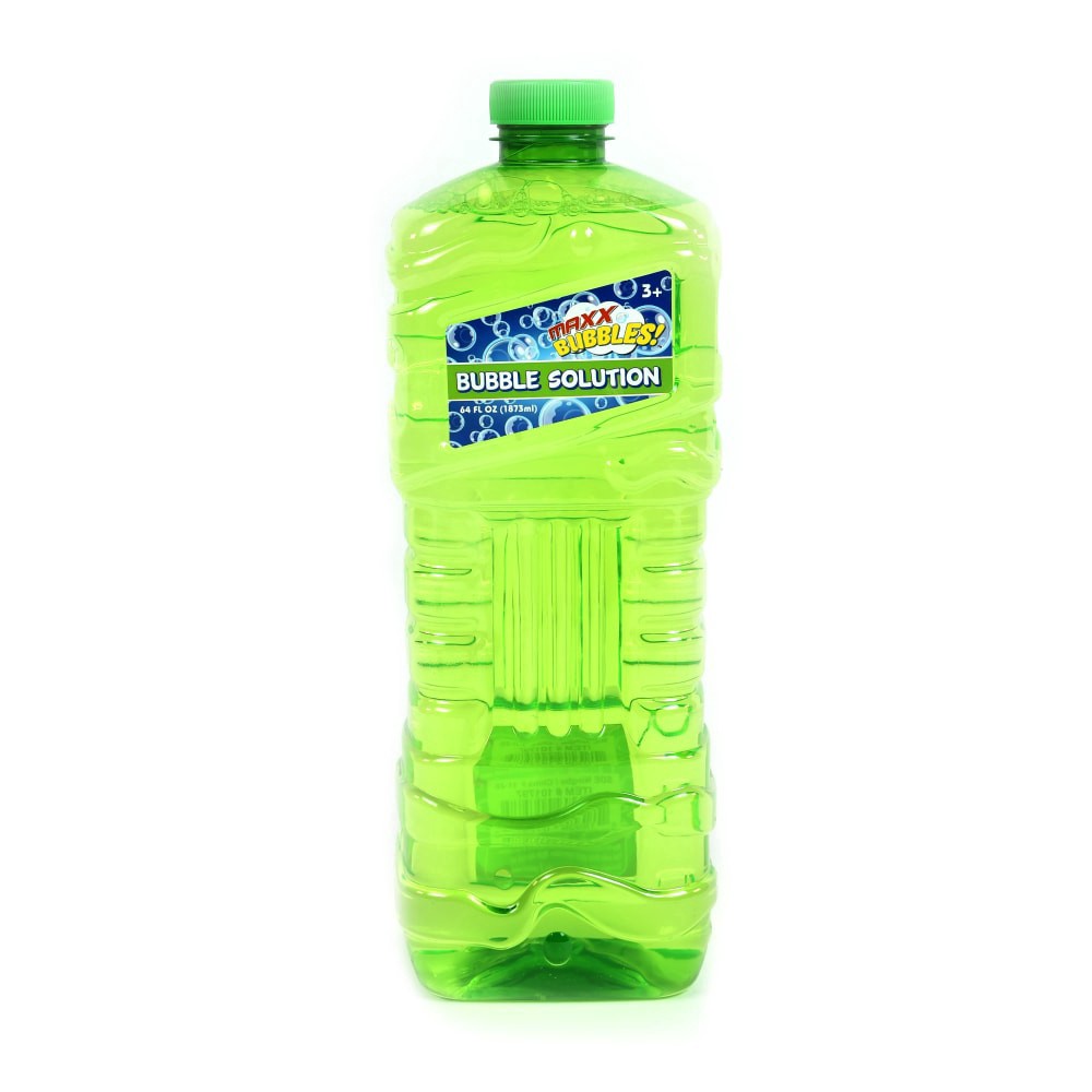 slide 1 of 3, Maxx Bubbles! Bubble Bottles, 64 oz
