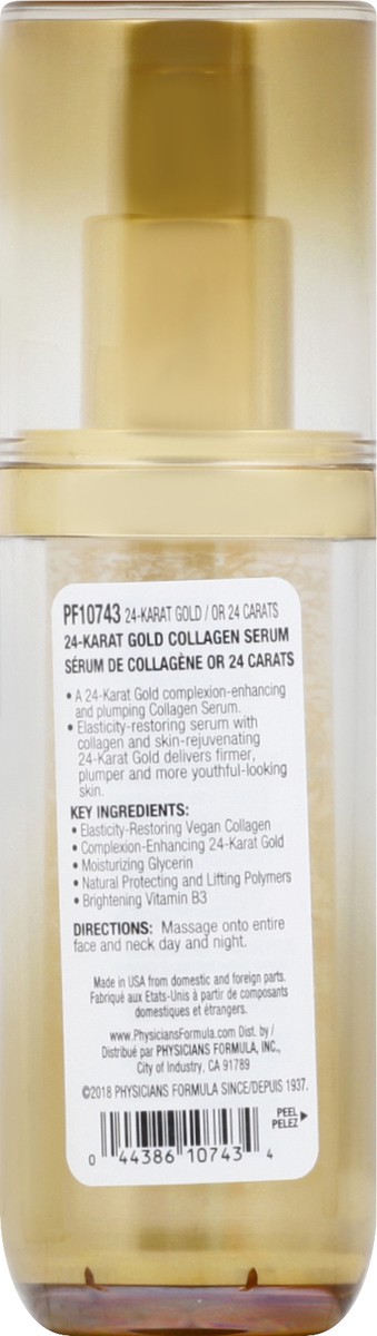 slide 4 of 11, Physicians Formula 24-Karat Gold Collagen Serum, 1 fl oz