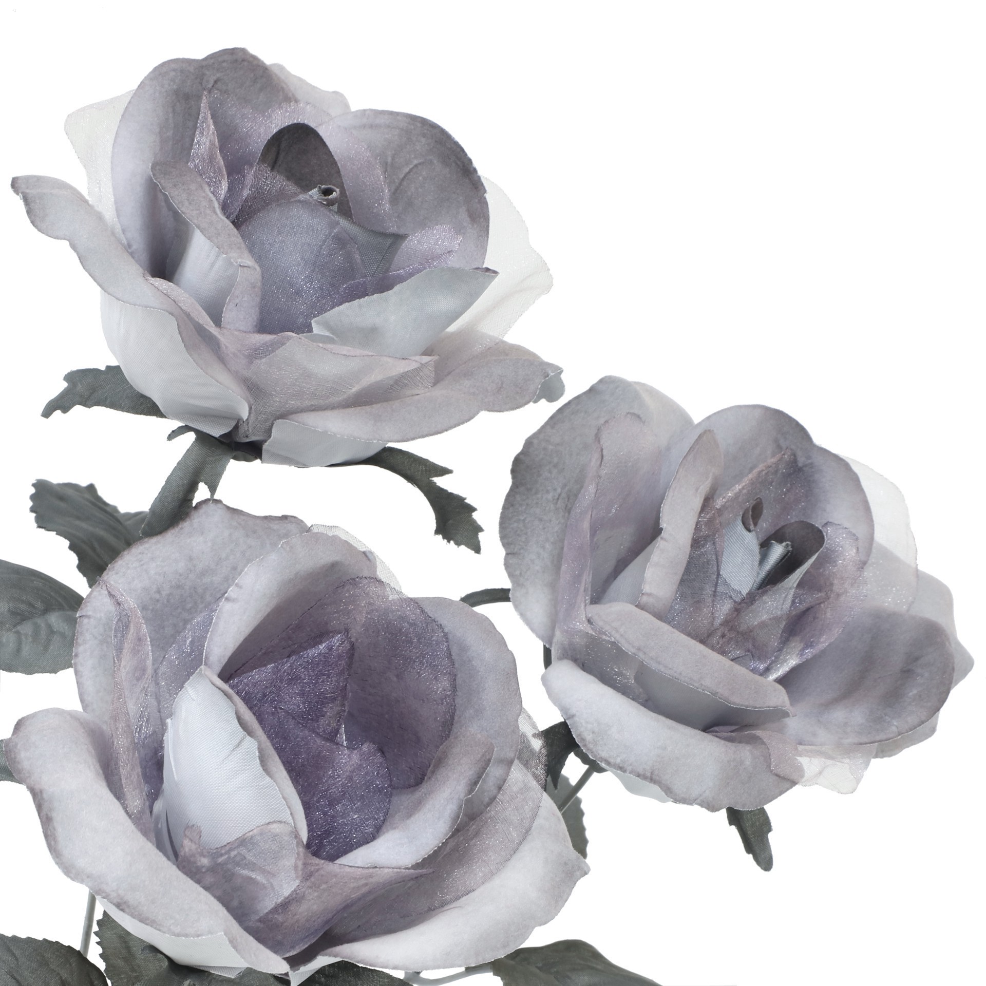 slide 2 of 3, 18" Gray Purple Rose Bush By Ashland, 18 in