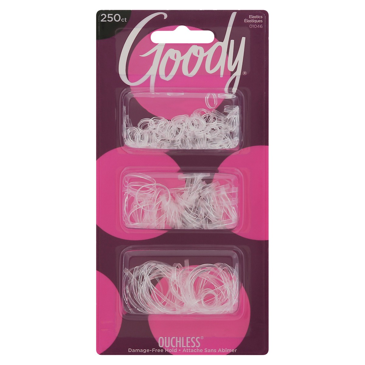 slide 1 of 9, Goody Ouchless Elastics 250 ea, 250 ct