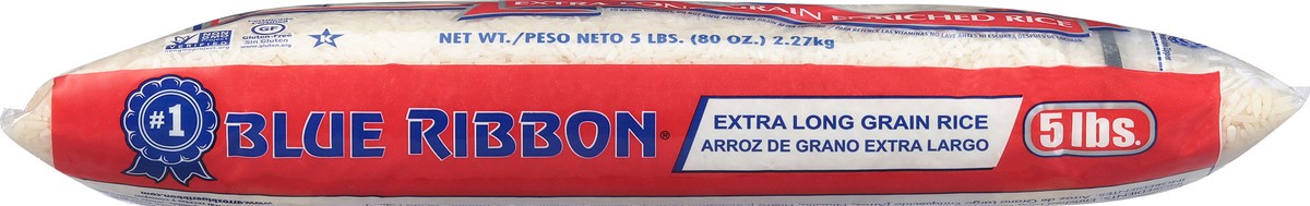 slide 4 of 9, Blue Ribbon Extra Long Grain Enriched Rice 80 oz, 80 oz