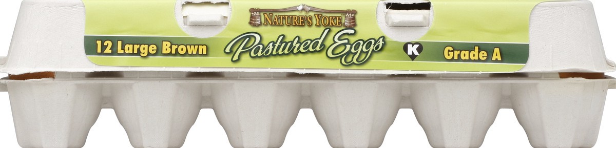 slide 4 of 4, Nature's Yoke Eggs 12 ea, 12 ct